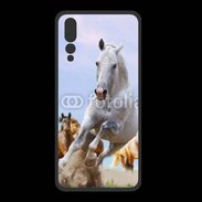 Coque  Huawei P20 Pro PREMIUM Chevaux dans la prairie 2