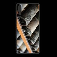 Coque  Huawei P20 Pro PREMIUM Vieilles bouteilles de vin 2
