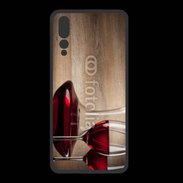 Coque  Huawei P20 Pro PREMIUM Vin rouge 12