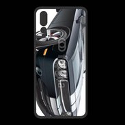 Coque  Huawei P20 Pro PREMIUM Voiture américaine noire