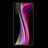 Coque  Huawei P20 Pro PREMIUM Abstract multicolor sur fond noir