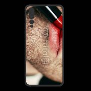 Coque  Huawei P20 Pro PREMIUM bouche homme rouge