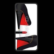 Coque  Huawei P20 Pro PREMIUM Escarpins et tube de rouge à lèvres
