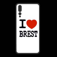 Coque  Huawei P20 Pro PREMIUM I love Brest