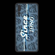 Coque  Huawei P20 Pro PREMIUM Since crane bleu 1986