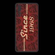 Coque  Huawei P20 Pro PREMIUM Since crane rouge 1968