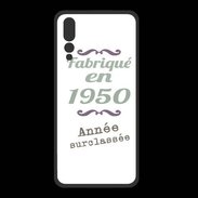 Coque  Huawei P20 Pro PREMIUM Fabriqué en 1950 ZG