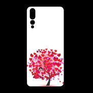 Coque  Huawei P20 Pro PREMIUM Arbre coeurs