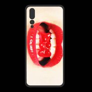 Coque  Huawei P20 Pro PREMIUM Bouche et nounours PR