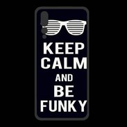 Coque  Huawei P20 Pro PREMIUM Keep Calm Funky Noir