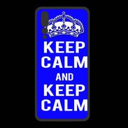Coque  Huawei P20 Pro PREMIUM Keep Calm Bleu