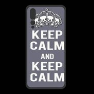 Coque  Huawei P20 Pro PREMIUM Keep Calm Gris