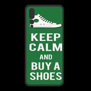 Coque  Huawei P20 Pro PREMIUM Keep Calm Buy Shoes Vert