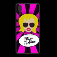 Coque  Huawei P20 Pro PREMIUM Miss Fashion Blonde
