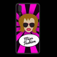 Coque  Huawei P20 Pro PREMIUM Miss Fashion Rousse