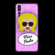 Coque  Huawei P20 Pro PREMIUM Miss Fiesta Blonde