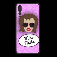 Coque  Huawei P20 Pro PREMIUM Miss Fiesta Chatain