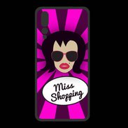 Coque  Huawei P20 Pro PREMIUM Miss Shopping Brune