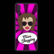 Coque  Huawei P20 Pro PREMIUM Miss Shopping Chatain