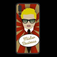 Coque  Huawei P20 Pro PREMIUM Mister Business Blond