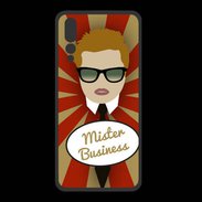 Coque  Huawei P20 Pro PREMIUM Mister Business Roux