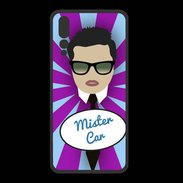 Coque  Huawei P20 Pro PREMIUM Mister Car Brun