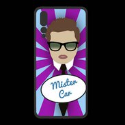 Coque  Huawei P20 Pro PREMIUM Mister Car Chatain
