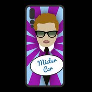 Coque  Huawei P20 Pro PREMIUM Mister Car Roux