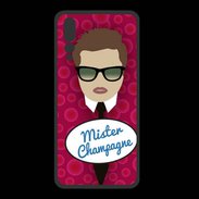 Coque  Huawei P20 Pro PREMIUM Mister Champagne Chatain