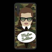 Coque  Huawei P20 Pro PREMIUM Mister Soldier Chatain