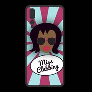 Coque  Huawei P20 Pro PREMIUM Miss Clubbing Black