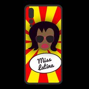 Coque  Huawei P20 Pro PREMIUM Miss Latina Black