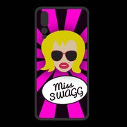 Coque  Huawei P20 Pro PREMIUM Miss Swag Blonde