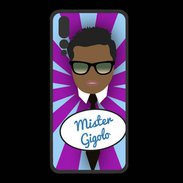 Coque  Huawei P20 Pro PREMIUM Mister Gigolo Black