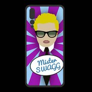 Coque  Huawei P20 Pro PREMIUM Mister Swag Blond