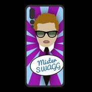 Coque  Huawei P20 Pro PREMIUM Mister Swag Roux