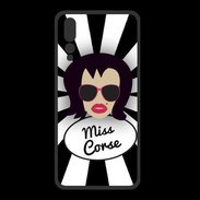 Coque  Huawei P20 Pro PREMIUM Miss Corse Brune