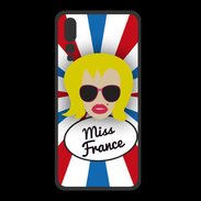 Coque  Huawei P20 Pro PREMIUM Miss France Blonde