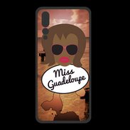 Coque  Huawei P20 Pro PREMIUM Miss Guadeloupe Black