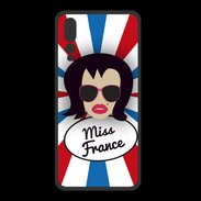 Coque  Huawei P20 Pro PREMIUM Miss France Brune