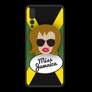 Coque  Huawei P20 Pro PREMIUM Miss Jamaica Rousse