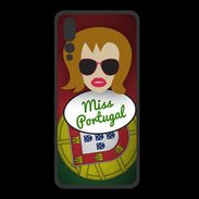 Coque  Huawei P20 Pro PREMIUM Miss Portugal Rousse