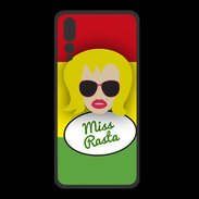 Coque  Huawei P20 Pro PREMIUM Miss Rasta Blonde
