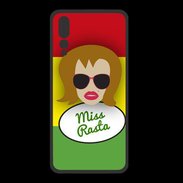 Coque  Huawei P20 Pro PREMIUM Miss Rasta Rousse