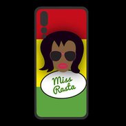 Coque  Huawei P20 Pro PREMIUM Miss Rasta Black