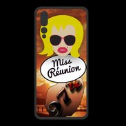 Coque  Huawei P20 Pro PREMIUM Miss Réunion Blonde
