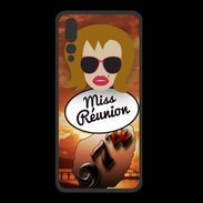 Coque  Huawei P20 Pro PREMIUM Miss Réunion Rousse