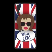 Coque  Huawei P20 Pro PREMIUM Miss UK Chatain