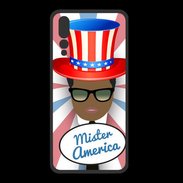 Coque  Huawei P20 Pro PREMIUM Mister América Black