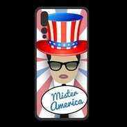 Coque  Huawei P20 Pro PREMIUM Mister América Brun
